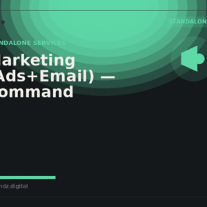 Marketing (Ads+Email): Command (Global)