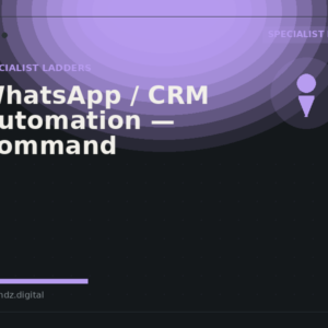 WhatsApp / CRM Automation: Command (Global)