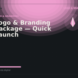 Logo & Branding Package: Quick Launch (Global)