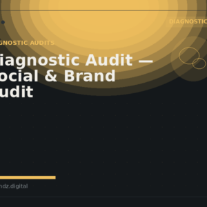Diagnostic Audit: Social & Brand Audit (Global)