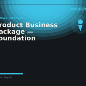 Product Business Package: Foundation (Global)